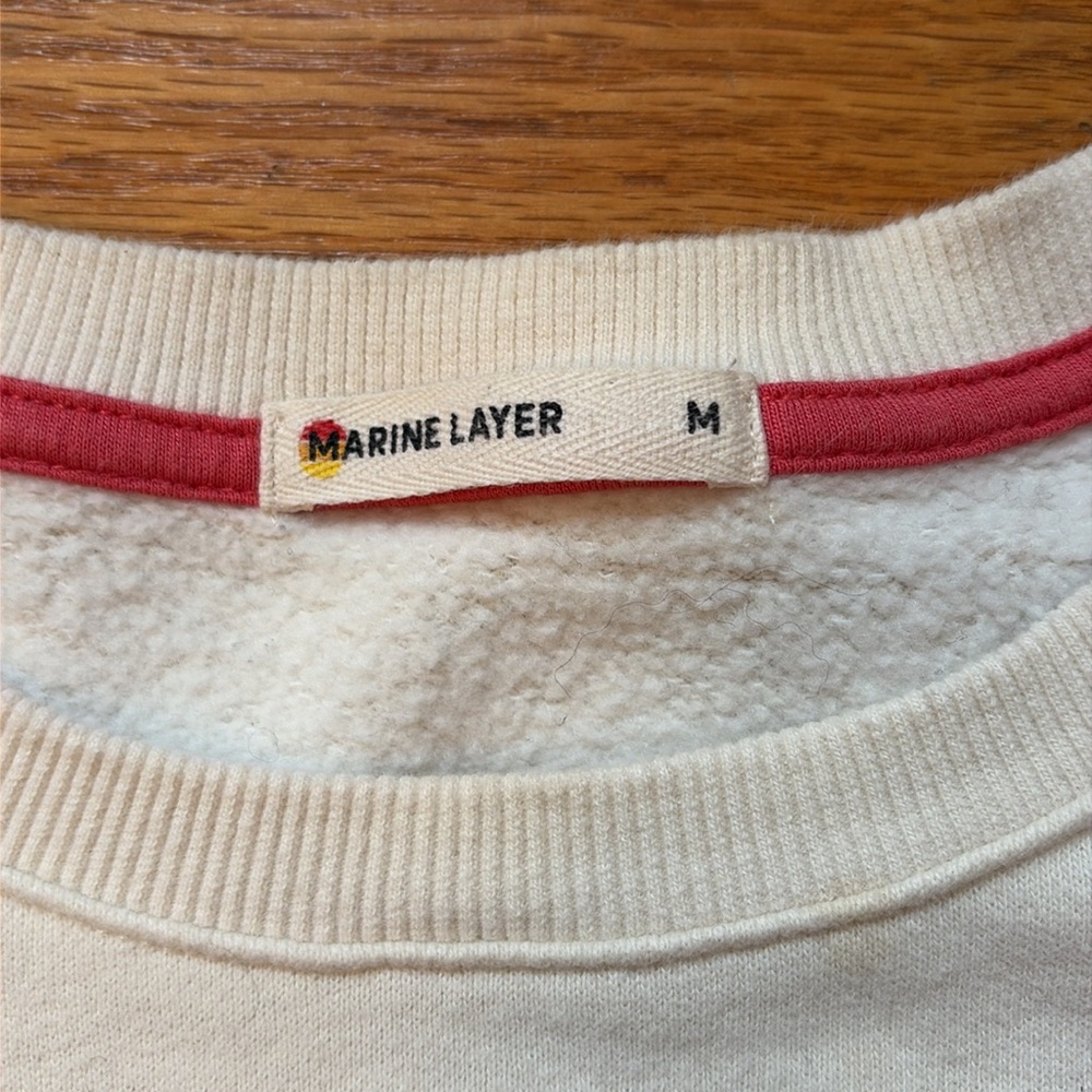 Marine Layer Cloud 9 Anytime Fleece Sweatshirt - Picture 4 of 6